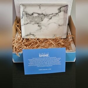 Ceramic Marble Jewelry/Accessory Tray